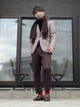 たけるさん（メンズ・172cm）の冬コーディネート