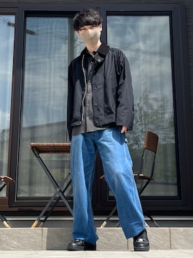 「いまどきジャケット写真」｜たけるさん（メンズ・172cm）の春コーディネート