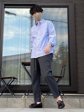 「サニーレーベル」｜「アイテム（その他）」を使った、たけるさん（メンズ・172cm）の秋コーディネート