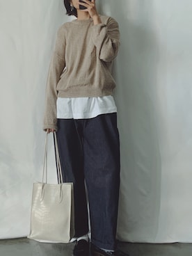 「NORTH WORKS（ノースワークス）のアイテム」を使った、영화さん（レディース・166cm）の秋コーディネート