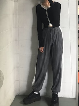 「アイテム（アンサンブル）」を使った、영화さん（レディース・166cm）の夏コーディネート