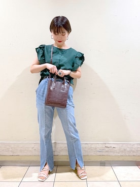 wataseさん（レディース・155cm）の夏コーディネート