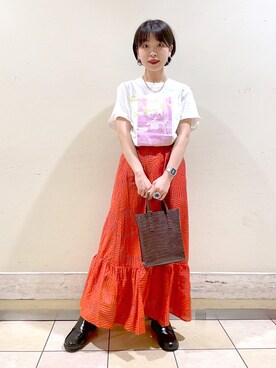 wataseさん（レディース・155cm）の夏コーディネート