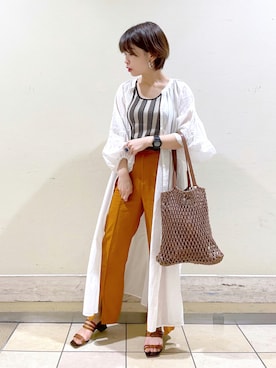 wataseさん（レディース・155cm）の夏コーディネート