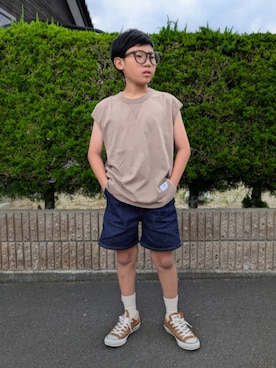 yuui8135さん（キッズ・142cm）の夏コーディネート