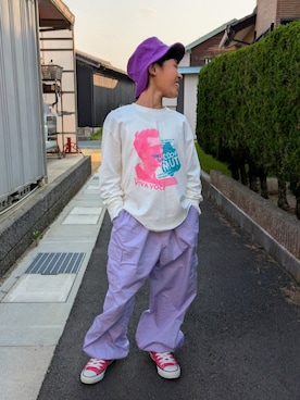 「アイテム（パンツ）」を使った、yuui8135さん（キッズ・136cm）の秋コーディネート