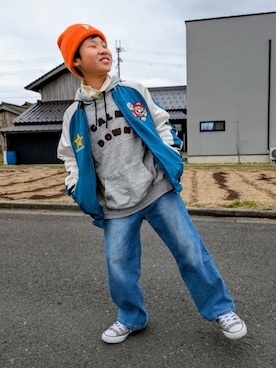 yuui8135さん（キッズ・137cm）の春コーディネート