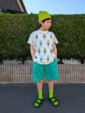 「MARKEY'S（マーキーズ）のアイテム」を使った、yuui8135さん（キッズ・137cm）の春コーディネート