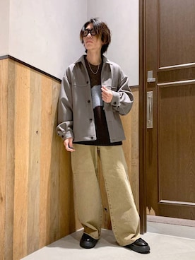 Kanさん（メンズ・157cm）の冬コーディネート