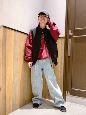 「adidas（アディダス）の【adidas/アディダス】SPEZIAL/スペツィアル/スニーカー（スニーカー）」を使った、Kanさん（メンズ・157cm）の冬コーディネート