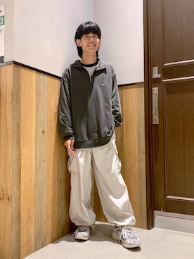 「jumpit（ジャンプイット）のアイテム」を使った、Kanさん（メンズ・157cm）の秋コーディネート