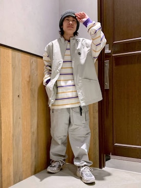 Kanさん（メンズ・157cm）の春コーディネート