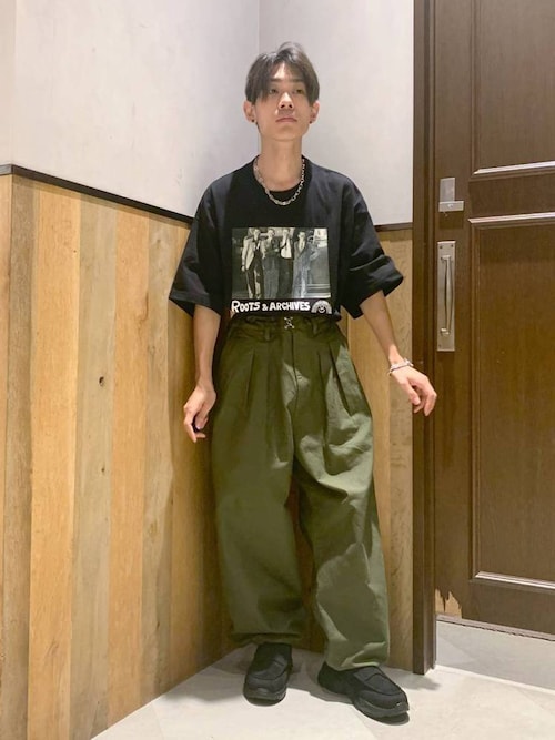 ステンレスデザインショートネックレス