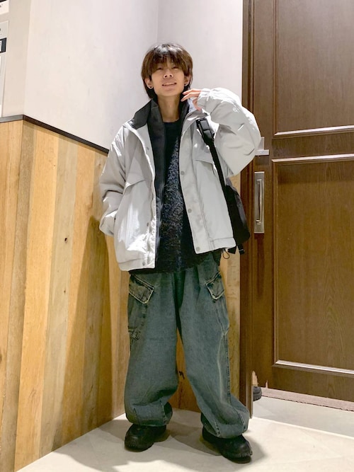 PGG サイズ1 フードブルゾンレイヤードデザイン¥38.000 サックスブルー PGG サイズ1 フードブルゾンレイヤードデザイン¥38.000 サックスブルー