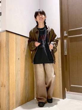 Kanさん（メンズ・157cm）の冬コーディネート