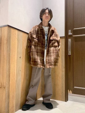 「RAGEBLUE（レイジブルー）のアイテム（アクセサリー）」を使った、Kanさん（メンズ・157cm）の秋コーディネート