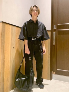 「アイテム（ブレスレット）」を使った、Kanさん（メンズ・157cm）の夏コーディネート