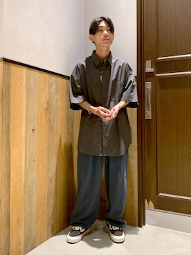 「アイテム（ブレスレット）」を使った、Kanさん（メンズ・157cm）の夏コーディネート