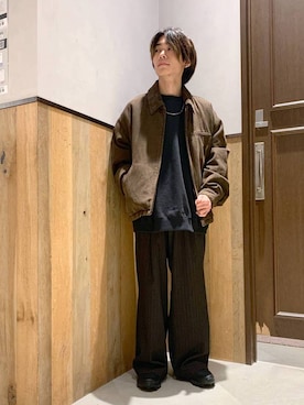 「RAGEBLUE（レイジブルー）のアイテム（アクセサリー）」を使った、Kanさん（メンズ・157cm）の秋コーディネート