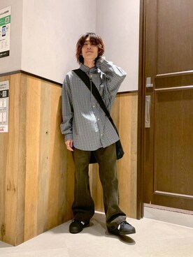 Kanさん（メンズ・157cm）の冬コーディネート