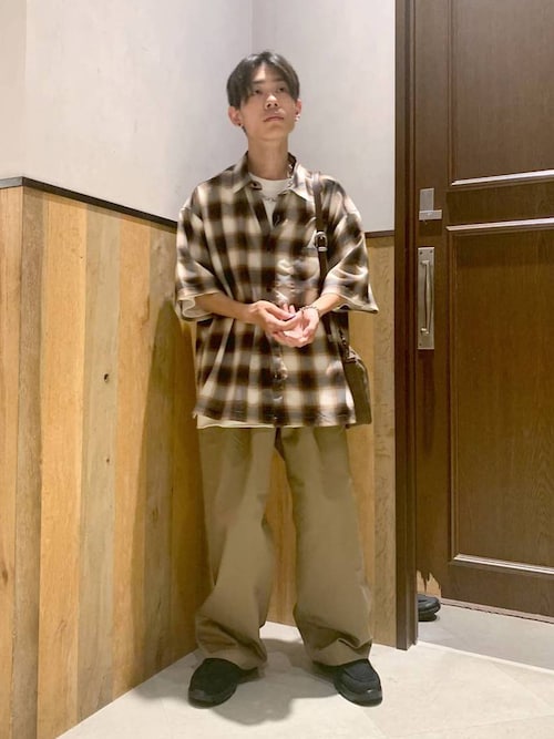 ステンレスデザインショートネックレス