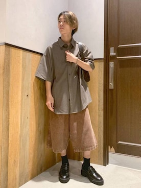「アイテム（ブレスレット、その他）」を使った、Kanさん（メンズ・157cm）の夏コーディネート