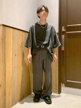 Kanさん（メンズ・157cm）の秋コーディネート