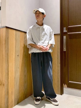 「アイテム（ブレスレット）」を使った、Kanさん（メンズ・157cm）の夏コーディネート
