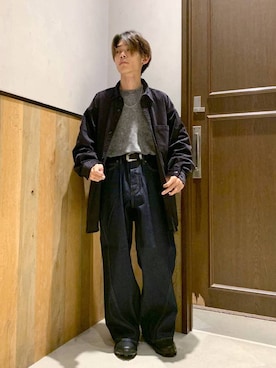Kanさん（メンズ・157cm）の秋コーディネート