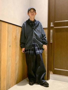 「RAGEBLUE（レイジブルー）のアイテム」を使った、Kanさん（メンズ・157cm）の秋コーディネート