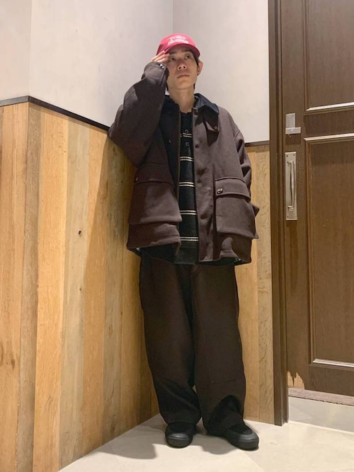 RESALON BMS50  新品未使用2本セット ダブルニー/ツイルワイドスラックス（スラックス）｜RAGEBLUE（レイジ