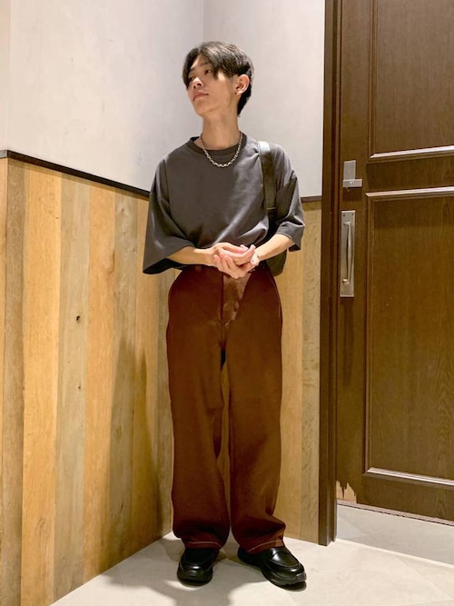 ステンレスデザインショートネックレス