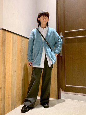 「POLO BCS（ポロ ビーシーエス）のアイテム」を使った、Kanさん（メンズ・157cm）の秋コーディネート