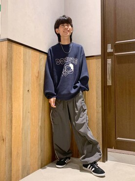 「jumpit（ジャンプイット）のアイテム」を使った、Kanさん（メンズ・157cm）の秋コーディネート