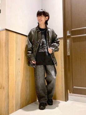 Kanさん（メンズ・157cm）の冬コーディネート