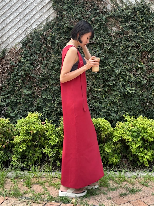 Red Label ロングワンピース （ボヘミアンラップデザインロング  