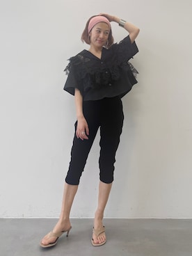 「LA BELLE ETUDE（ラベルエチュード）のアイテム」を使った、LA BELLE ETUDEさん（レディース・153cm）の春コーディネート