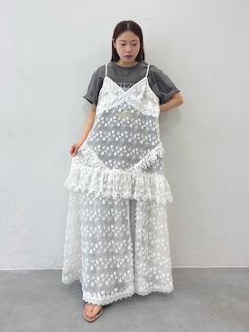 「LA BELLE ETUDE（ラベルエチュード）のアイテム」を使った、LA BELLE ETUDEさん（レディース・155cm）の春コーディネート