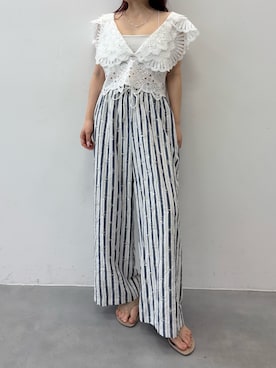 「LA BELLE ETUDE（ラベルエチュード）のアイテム」を使った、LA BELLE ETUDEさん（レディース・155cm）の春コーディネート