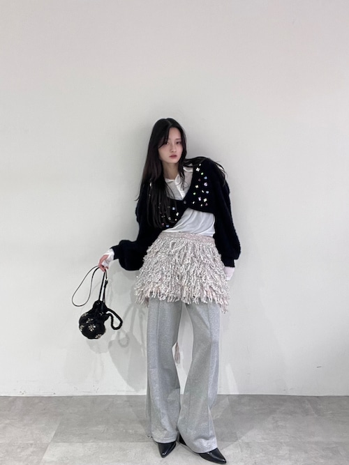 セール】ビジューミニショルダーBAG（ショルダーバッグ）｜J1U