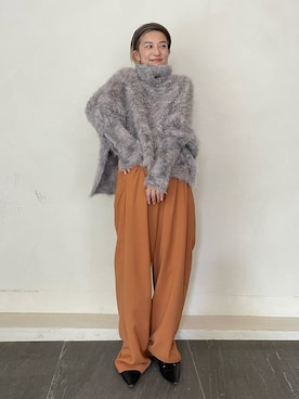「LA BELLE ETUDE（ラベルエチュード）のアイテム」を使った、LA BELLE ETUDEさん（レディース・153cm）の秋コーディネート
