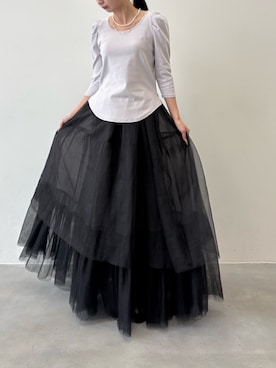 「LA BELLE ETUDE（ラベルエチュード）のアイテム」を使った、LA BELLE ETUDEさん（レディース・162cm）の春コーディネート