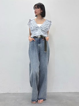 「LA BELLE ETUDE（ラベルエチュード）のアイテム」を使った、LA BELLE ETUDEさん（レディース・165cm）の春コーディネート