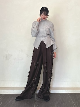 LA BELLE ETUDEさん（レディース・165cm）の秋コーディネート