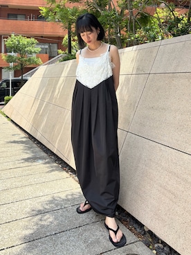 LA BELLE ETUDEさん（レディース・165cm）の夏コーディネート
