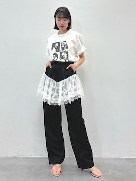 「LA BELLE ETUDE（ラベルエチュード）のアイテム」を使った、LA BELLE ETUDEさん（レディース・165cm）の春コーディネート