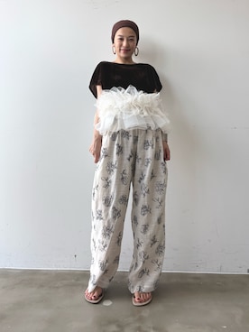 「J1U by LA BELLE ETUDE（ジユウバイラベルエチュード）のアイテム」を使った、LA BELLE ETUDEさん（レディース・153cm）の夏コーディネート