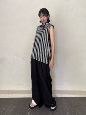 「LA BELLE ETUDE（ラベルエチュード）のアイテム」を使った、LA BELLE ETUDEさん（レディース・165cm）の夏コーディネート