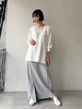 「loni（ロニ）のアイテム」を使った、LA BELLE ETUDEさん（レディース・165cm）の夏コーディネート