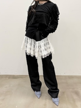 LA BELLE ETUDEさん（レディース・160cm）の春コーディネート